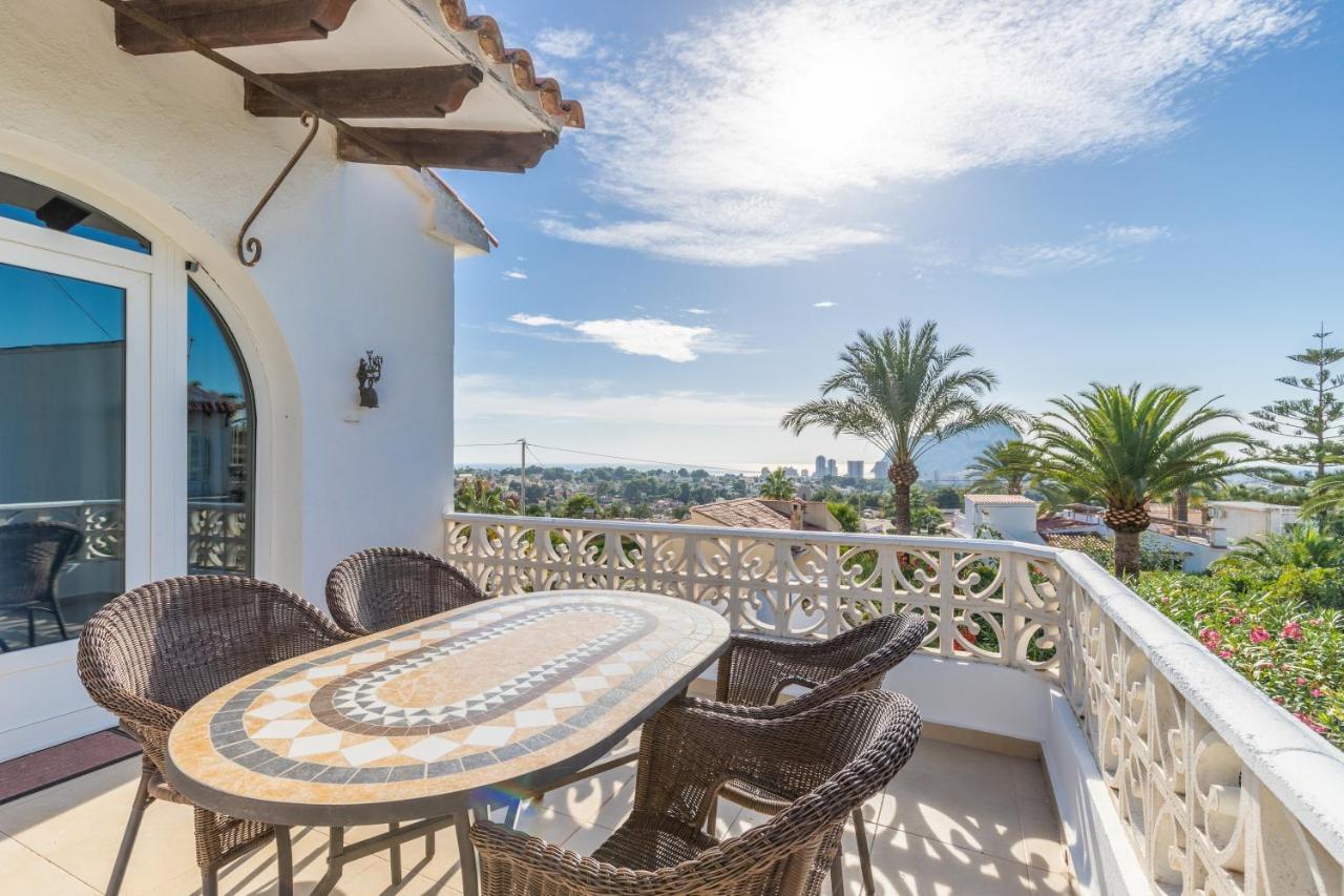 Villa W Pool Seaview In Cometa Calpe Eksteriør bilde
